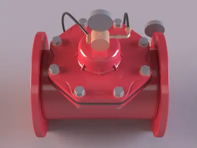 Pressure Control Valve 3D model