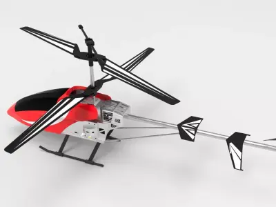 RC Helicopter 3D model