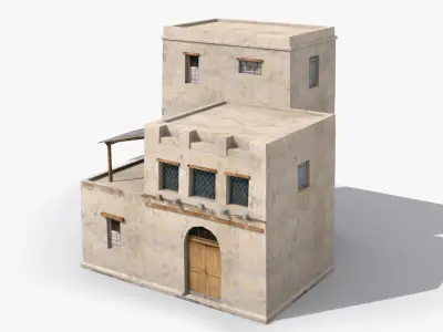 Arab x27 Low-poly 3D model purchase
