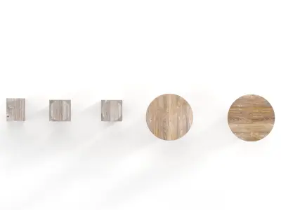 Arno Declercq wooden sculptures Free 3D model