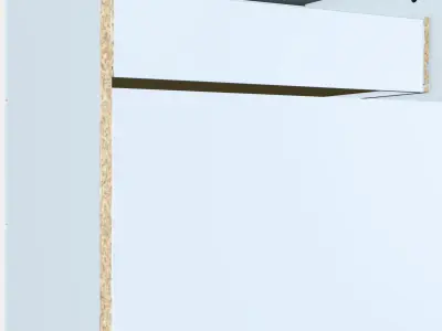 GODISHUS Chest of 3 drawers 3D model