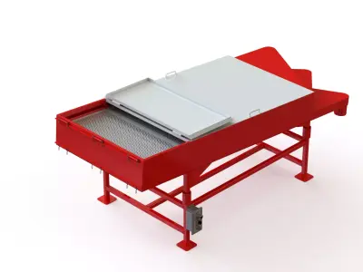 WG 4004 - STL Grain cleaner 3D model