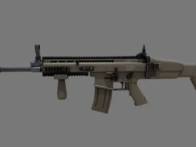 Scarl Low-poly 3D model purchase