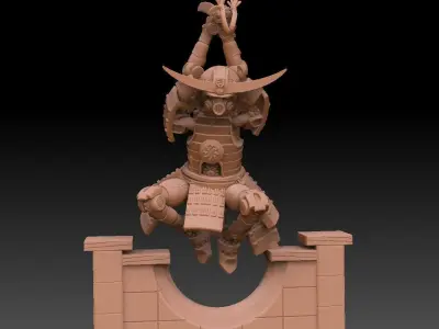 Robo Samurai Mk 9 3D print model