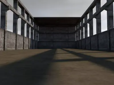 Abandon Warehouse 3D model