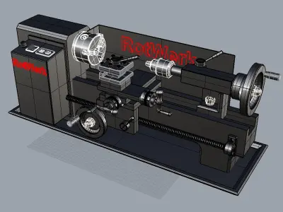 My Lathe  3D model