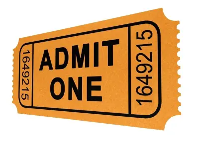 Movie Ticket  3D model