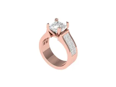 Wedding Ring  3D print model 392