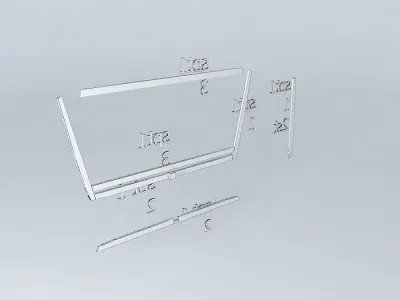 Spt1, boat frame Free 3D model