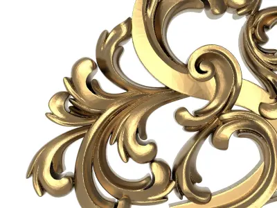  decorative pattern ready for 3D printing 3D model 512