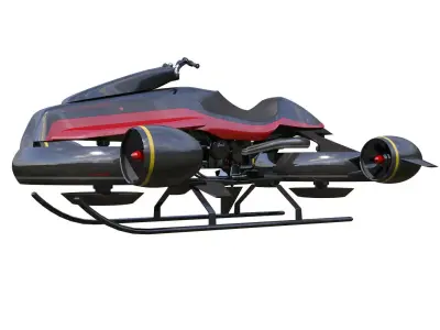 hoverbike 3D model