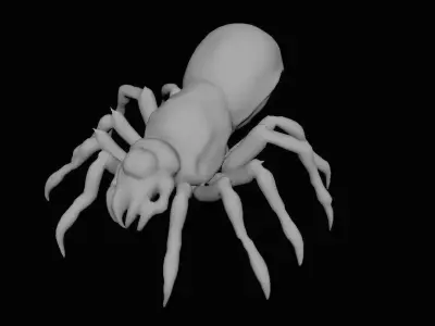 Spider 3D model 13