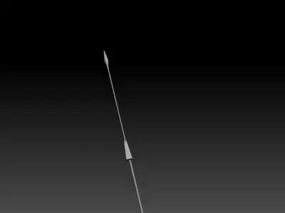 Roman Spear model 3D model