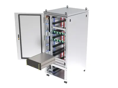 Multipurpose 38U rack based Cabinet design 3D print model
