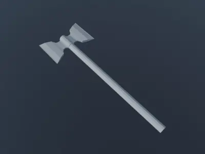 Low-Poly Medieval Melee Weapons Pack Low-poly 3D model
