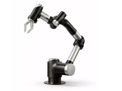 Industrial Robotic Arm Low-poly 3D model by ZbrushingMX