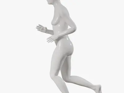  Female mannequin pose 4 PBR 