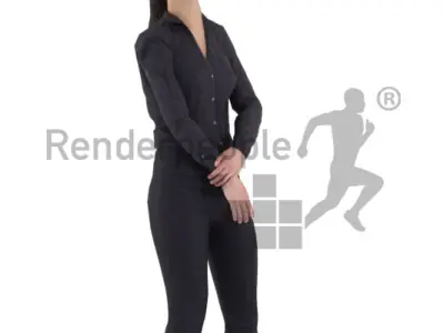 Naomi Animated 001 Standing