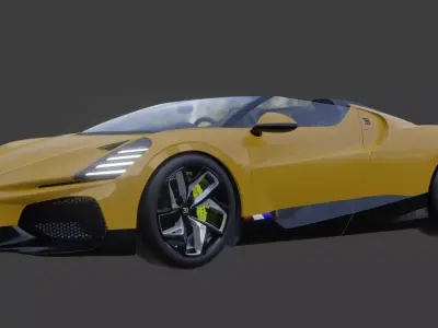 Bugatti Mistral 3D model