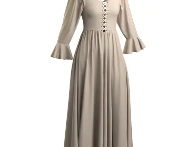 23 MEDIEVAL CLOTHES 3D model