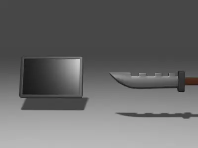 Among Us Low Poly Rigged Characters Low-poly 3D model