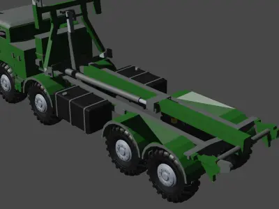 Ashok - Container Transport 3D model