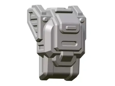 Sci-Fi Power Pack Bits STL 32mm Miniatures Kitbash Accessories 3D print model