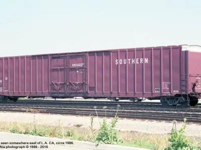 HO Pullman Standard 84 4 Excess Height Boxcar  3D print model