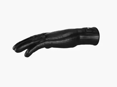 Leather Glove 3D model