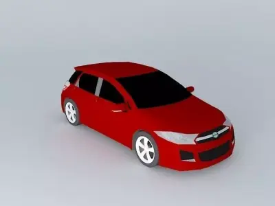 Sharp Delta 2014 Spoiler S7 Free 3D model