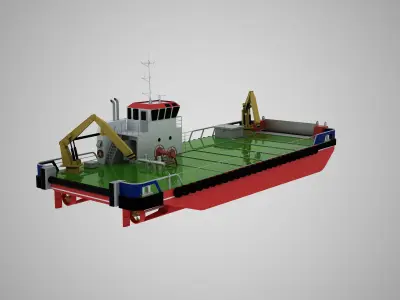 Multicat Vessel  3D model