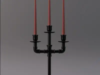 Candlestick LOFT 3D model