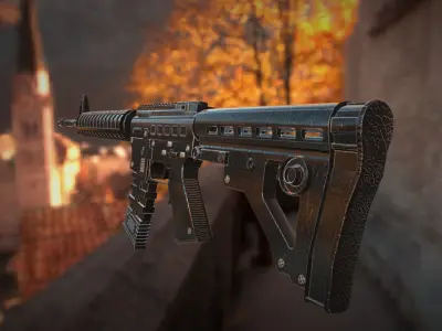 AR 15 3D model