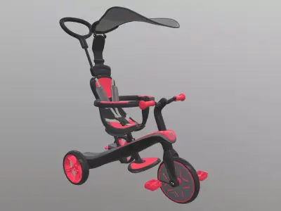 Globber explorer trike 3D model