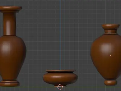 3D Printable Historic Pots 3D print model