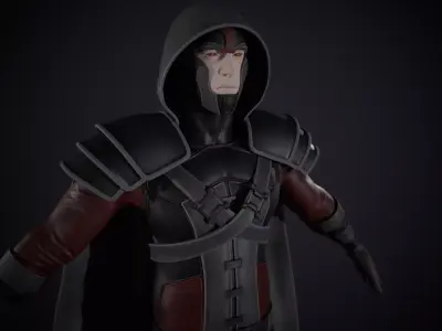 sci fi suit 3D model buy