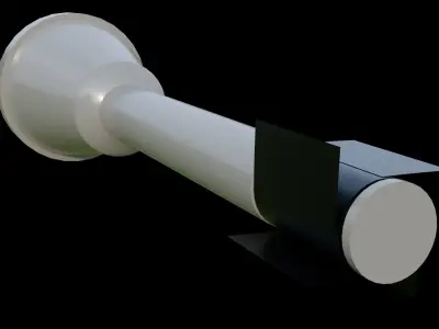 Panzerfaust 60 Low-poly 3D model