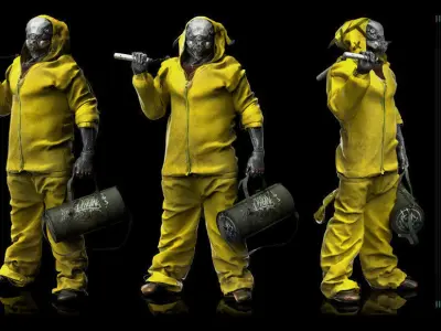 Bio Heister 3D Concept 3D model