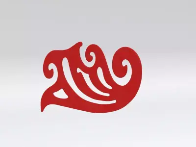  French Curve - 3D Print Ready - Model - H 3D model