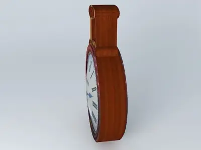 Eco Rail Track LNER Station Clock  DummyOld Steam Days Free 3D model