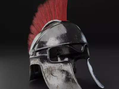 Spartan helmet Free 3D model