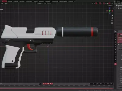 Kayoko Weapon 3D model