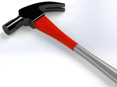 Hummer hammer Free 3D model