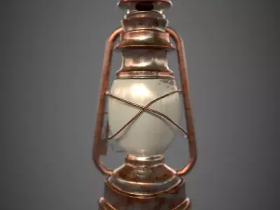 Lantern 3D model purchase