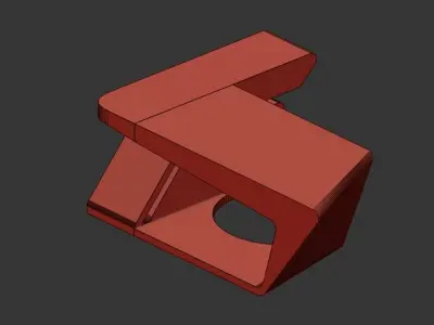 Modern Executive desk 3D model