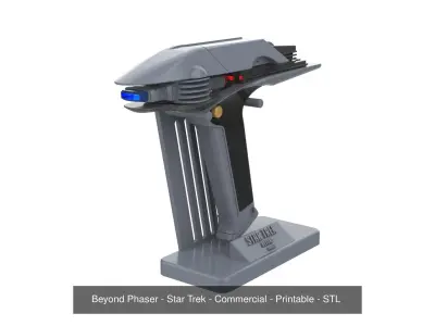 Star Trek - Part 1 - 11 Printable models - STL - Commercial 3D Model Pack