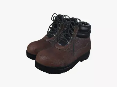 Safety Shoes 3D model purchase