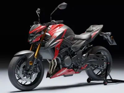 Suzuki GSX S750 2020 Low-poly 3D model