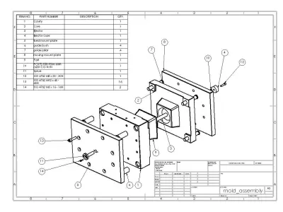 Mold Design - B02 3D model