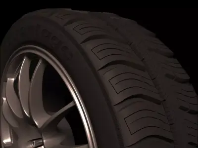 BFGoodrich Advantage Tire 3D model